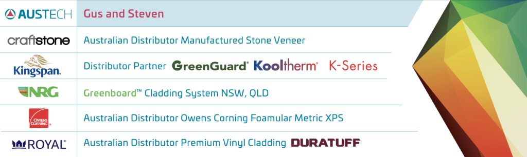 Kingspan, Royal Craftstone, Owens Corning